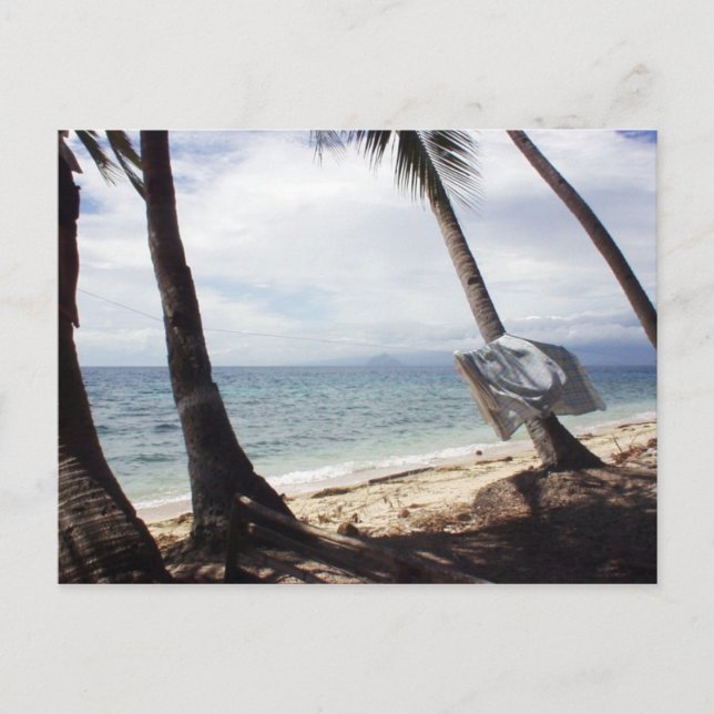 Postkort för leende stränder vykort (Framsida)