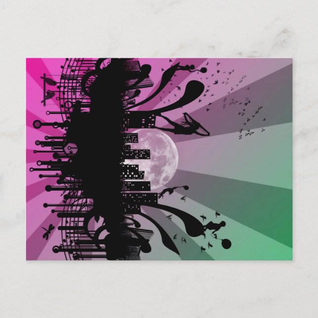 Postkort för leepless vykort (Framsida)