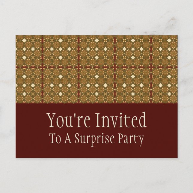 Postkort för lokal inbjudan (Framsida)