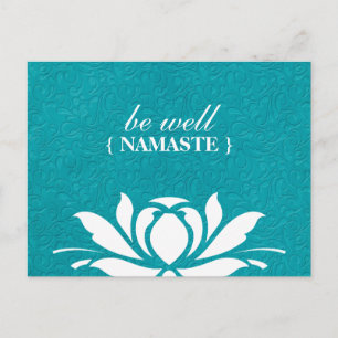 Postkort för Lotus "Tack" Vykort