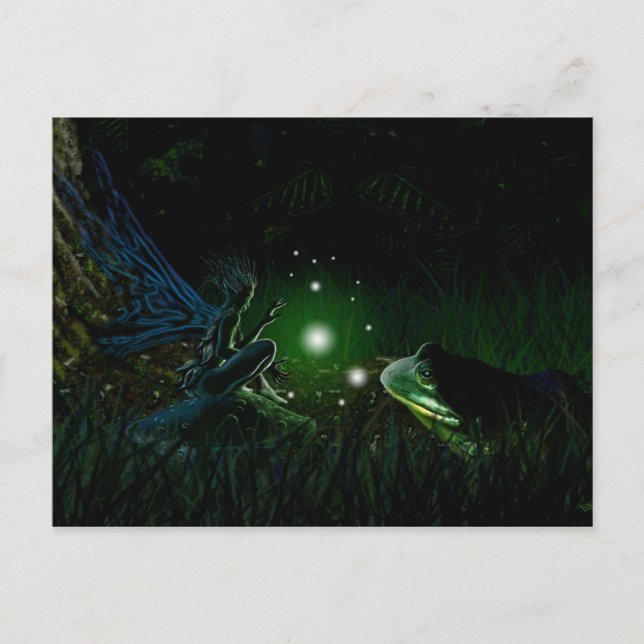 Postkort för midnattsmöte vykort (Framsida)