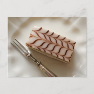 Postkort för Millefeuille Cream-segmentet Vykort