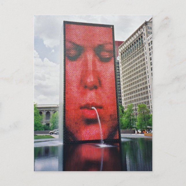 Postkort för Millenium Park Vykort (Framsida)