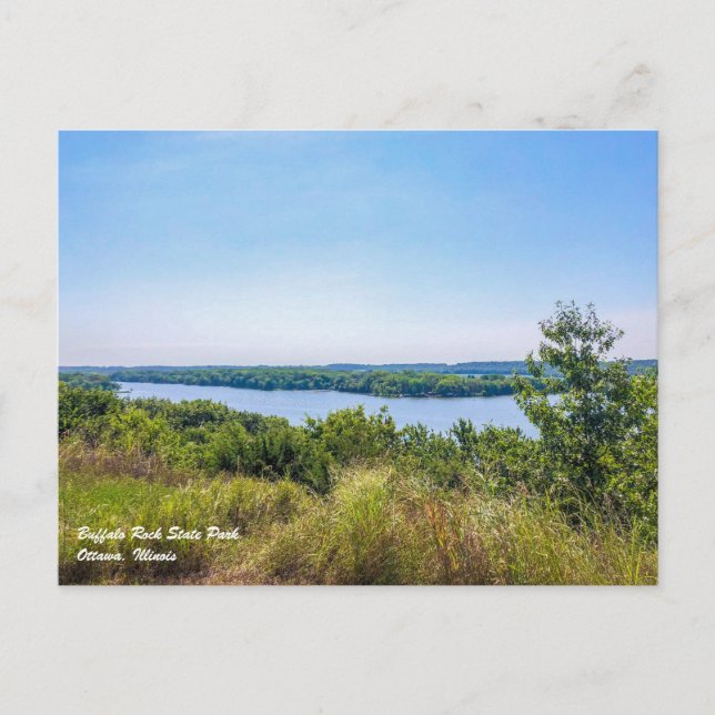 Postkort för nationalparken Buffalo Sten Vykort (Framsida)