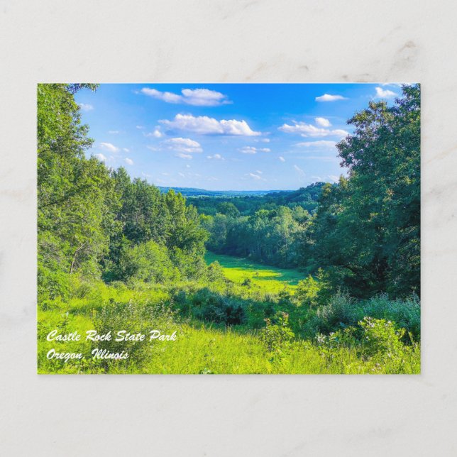 Postkort för nationalparken Castle Sten Vykort (Framsida)