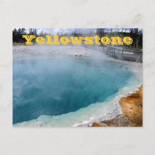 Postkort för nationalparken Yellowstone Vykort