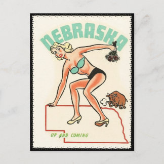 Postkort för Nebraska vintage resor Vykort