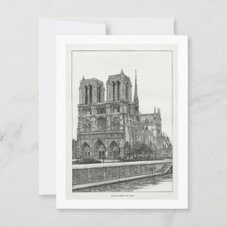Postkort för notre Dame Vykort