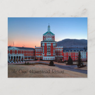 Postkort för omni Homestead Resort Vykort