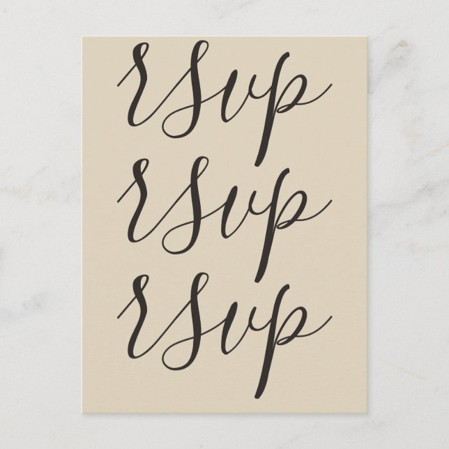 Postkort för "osa" i klass och sofistikerad vykort (Framsida)