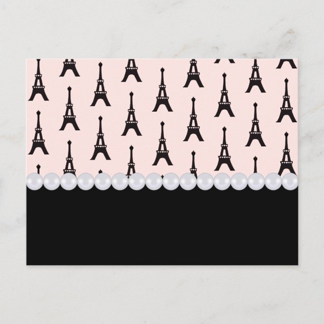 Postkort för Paris Chic Vykort (Framsida)