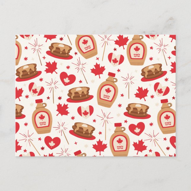 Postkort för Party i Kanada Vykort (Framsida)