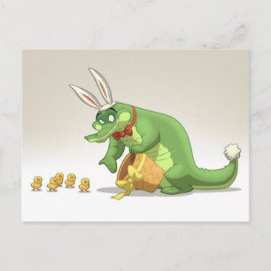 Postkort för påsk Gator Helg Vykort