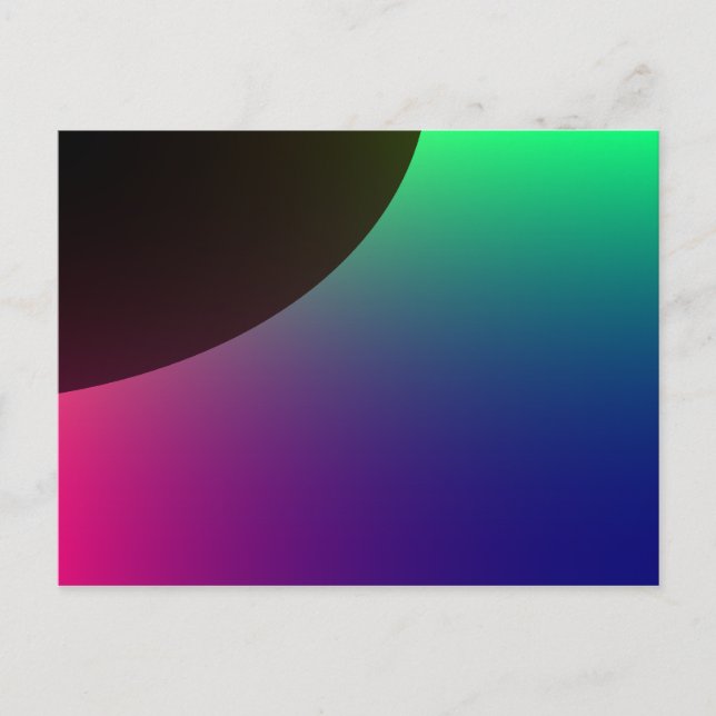 Postkort för planeterad Aurora Vykort (Framsida)