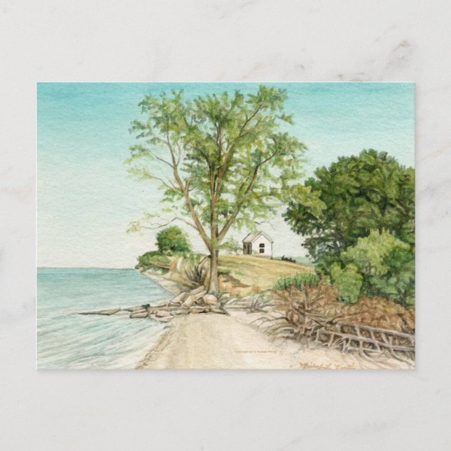 Postkort för Potomac River Vykort (Framsida)