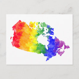Postkort för Pride av Rainbow i Löv Maple Vykort