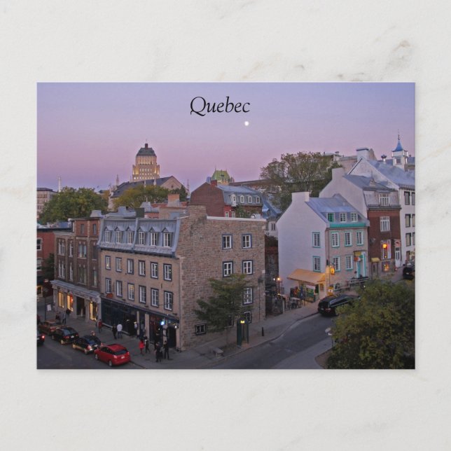 Postkort för Quebec City Vykort (Framsida)