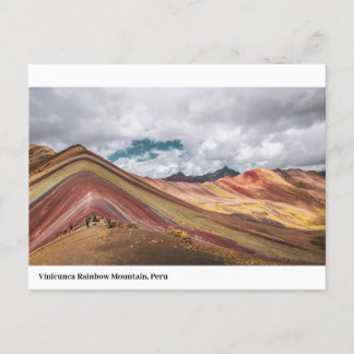 Postkort för Rainbow Mountain Helgdag Helg Vykort