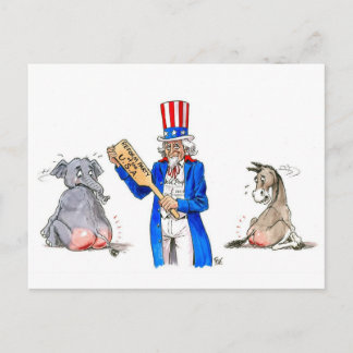 Postkort för reformering av Party Paddle Vykort