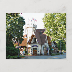 Postkort för resmål Frankenmuth Michigan Vykort