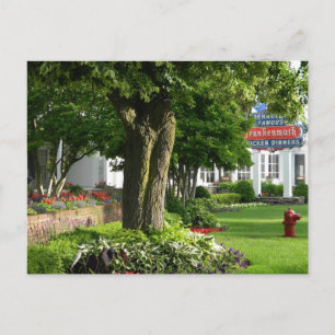 Postkort för resmål Frankenmuth Michigan Vykort