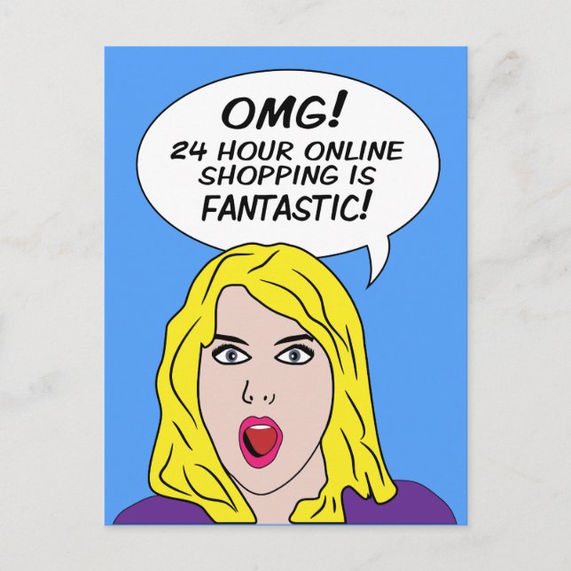 POSTKort för RETRO-TECKNADER Vykort (Framsida)