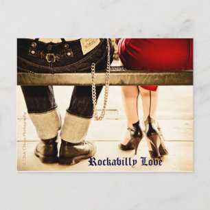 Postkort för Rockabilly Kärlek (uppsättning 8) Vykort