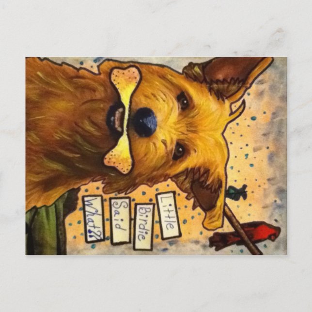 Postkort för Rums Hund Vykort (Framsida)