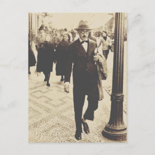 Postkort för rutter i Lissabon (Fernando Pessoa) Vykort