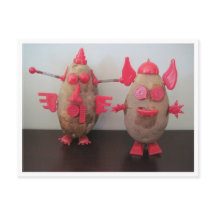 Postkort för rymdpotatis