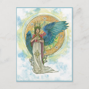 Postkort för Saint Lucia Angel Vykort