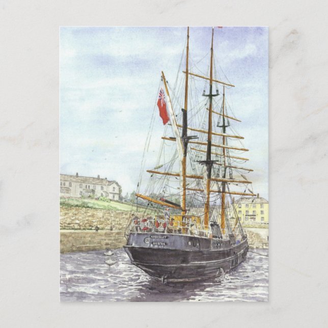 Postkort för säkerhetskopiering vykort (Framsida)