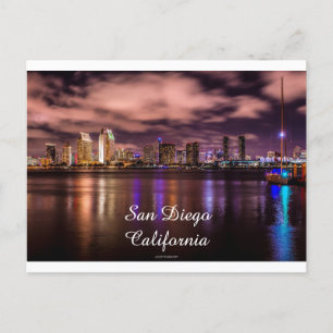 Postkort för San Diego Bay Vykort
