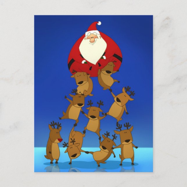Postkort för Santa Pyramid Helg Vykort (Framsida)