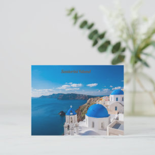Postkort för Santorini Vykort