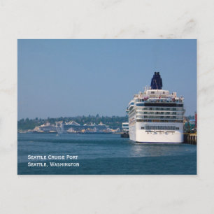 Postkort för Seattle Cruise Port Vykort