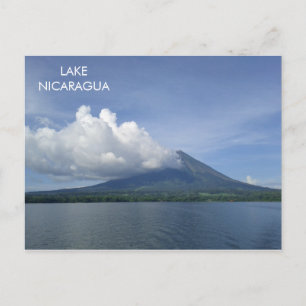 Postkort för sjö Nicaragua Vykort
