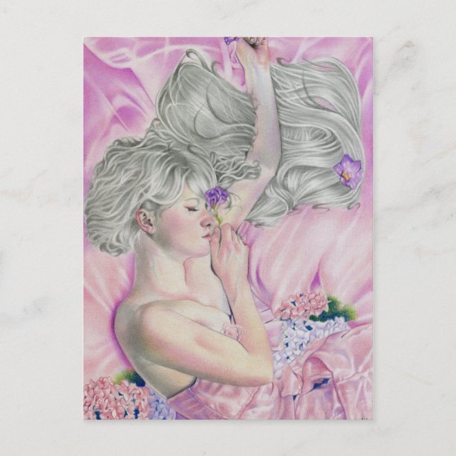 Postkort för skönhet i mitten av sommaren vykort (Framsida)