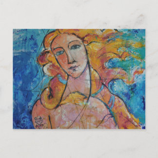 Postkort för skönhet i vågrät vykort