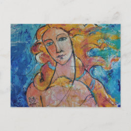 Postkort för skönhet i vågrät vykort