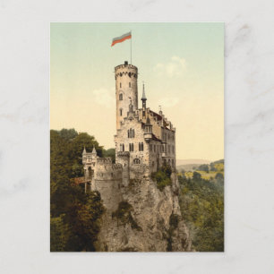 Postkort för slottet Lichtenstein Vykort
