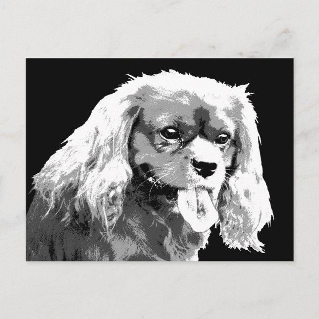 Postkort för spaniellspaniel vykort (Framsida)