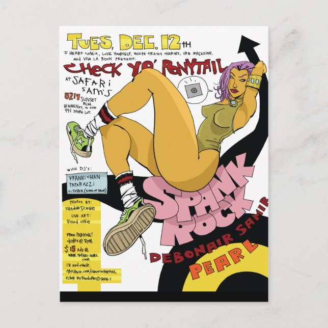 Postkort för Spank Sten Vykort (Framsida)