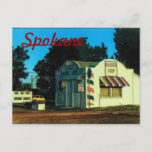 Postkort för Spokane (Barbershop) Vykort
