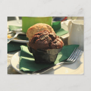 Postkort för Tea Muffin Snacks Vykort