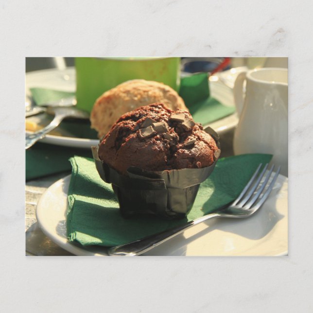 Postkort för Tea Muffin Snacks Vykort (Framsida)