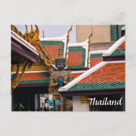 Postkort för thailändsk arkitektur vykort