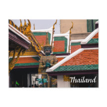 Postkort för thailändsk arkitektur
