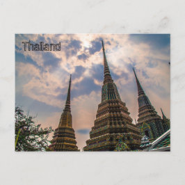 Postkort för thailändsk arkitektur vykort