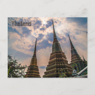 Postkort för thailändsk arkitektur vykort